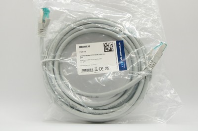 Lan Kabel RJ45 Patchkabel S/FTP Cat6A Grau 5m, 7.5m, 10m