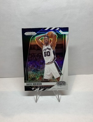 David Robinson 2024-25 Panini Prizm Black White Panda SSP #288 Spurs Color Match
