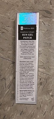from the skin glutathione collagen sun gel patch FROM THE SKIN GLUTATHIONE COLLAGEN SUN GEL PATCH - PACK OF 2