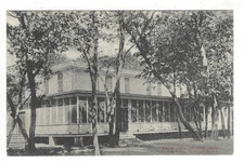 Postcard Divided 1909 Grand-View Heights Hotel Perham, Minn. Germany