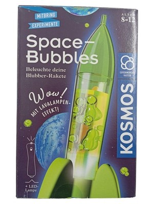 KOSMOS Experimentierkasten Space-Bubbles Blubber-Rakete Lavalampen-Effekt