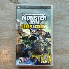 Monster Jam Urban Assault (Sony PSP, 2008) Complete with Manual Free Shipping