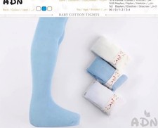 Baby Kinder Strumpfhosen weiß, blau, rosa, creme Gr,56/62, 63/74, 80/86 (0,1Yrs)