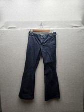 Banana Republic Womens Classic Trouser Leg Jeans Size 4 Dark Wash Denim Made In