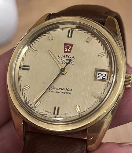 Omega F300hz Seamaster Chronometer Watch. Dating from 1970.
