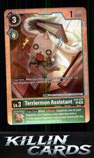 Terriermon Assistant EX4-033 R Digimon Card Game Rare Alternative Being Booster