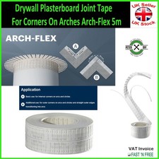 Drywall Plasterboard Joint Tape For Corners On Arches Arch-Flex 5m