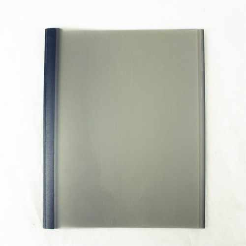 Set of 5 Blue Spine Clear Front Report Protectors 11x9 Used