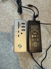 Tobenone UDS033 USB-C Dock Station Quad 4K 120W power. Great for MacBook