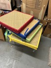 4 Multicolour Grass Mat Cushions — photo 1