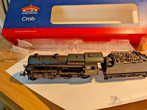 BACHMANN 'OO' GAUGE 32-180 BR LINED BLACK 2-6-0 CRAB CLASS 42919 DCC fitted