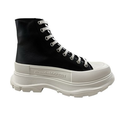 Alexander Mcqueen Men's Tread Slick Leather Boot Retail: $850 (NWB)