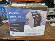 INFICON 714202G1 120V 1HP Vortex Dual Refrigerant Recovery Machine