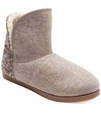 Rockport Womens Trutech Veda Moc TruTech Slippers Boot Taupe Grey Size 7M CI0745