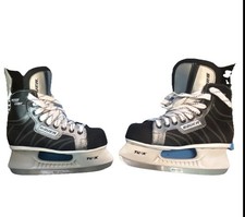 Bauer Supreme Hockey Skates Size 5 TUUK Blades Black/Silver