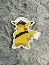 Pok center limited Pikachu sticker, Japan Exclusive