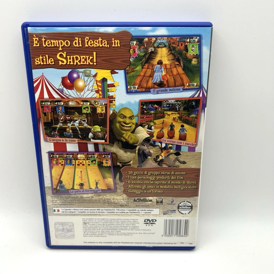Giochi SHREK PS2 PLAYSTATION 2 ITA Italiano ORIGINALI - Immagine 4 di 4