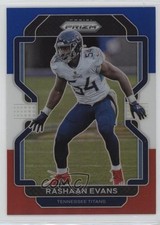 2021 Panini Prizm Red White & Blue Prizm Rashaan Evans #6 2u3