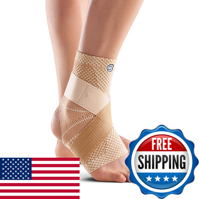 Bauerfeind - Malleotrain S Open Heel - Ankle Support - Heel Cut Out For Maximum