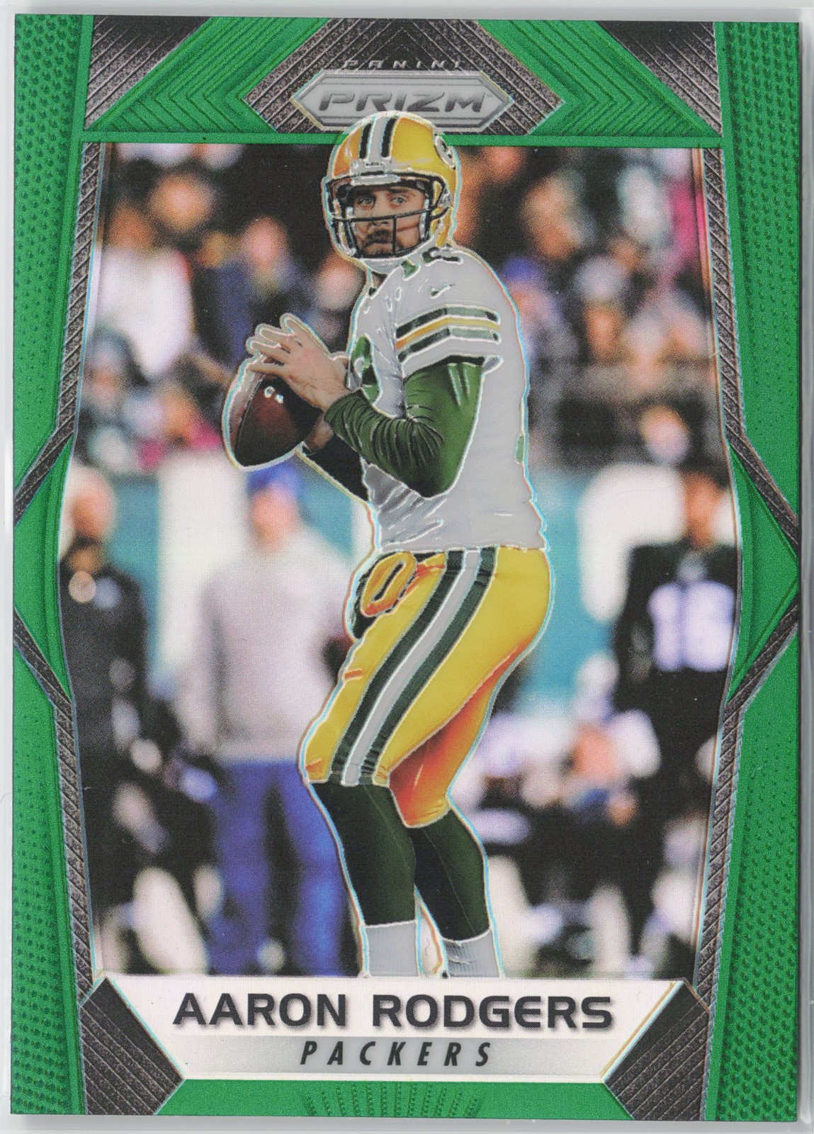 2017 Panini Prizm #1 Aaron Rodgers Prizm Green