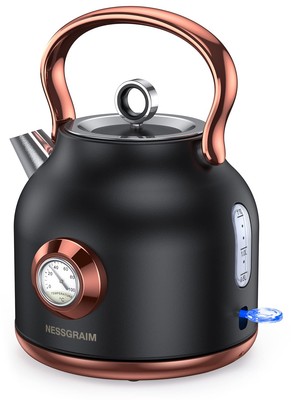 Hafele Electric Kettle Copper Colour NESSGRAIM Retro Electric