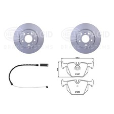 Kits de frein BMW 324