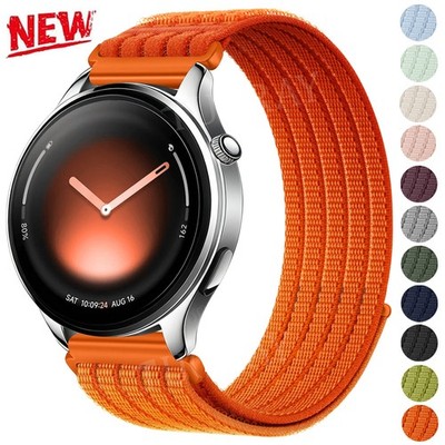 Quickfit Nylon Armband für Samsung Galaxy Watch 7 FE 6 5 4 40/44mm Classic 5 Pro