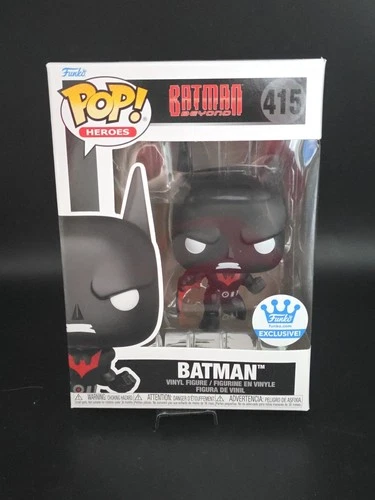 Funko Pop Heroes #415 Batman Beyond VAULTED With Protector!!