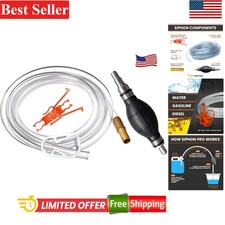 Portable Fuel Transfer Pump for Gas, Oil Water - Submersible User-Friendly