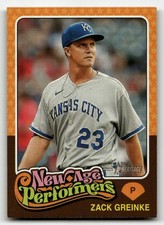 2024 Topps Heritage #NAP-5 Zack Greinke New Age Performers