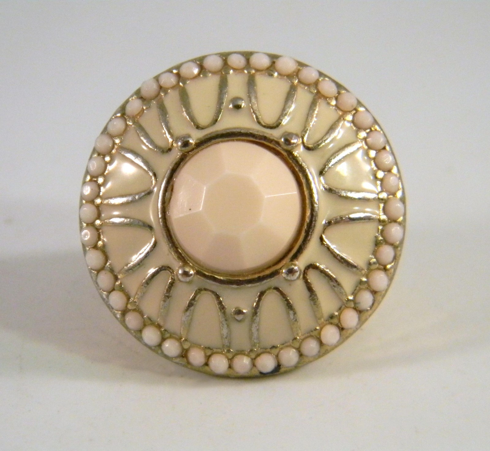 Large Ivory Statement Ring - image 3