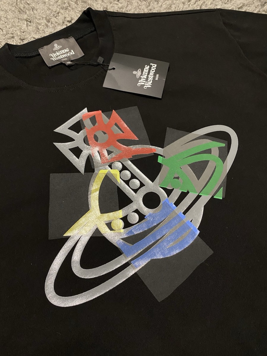 【VIVIENNE WESTWOOD】BIG SALE★GRAPHIC Tシャツ VIVIENNE WESTWOOD MENS T-SHIRT BIG LOGO GRAPHIC DESIGN SHORT