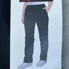 Kirkland Signature Women's L Activewear Pants Black e0645