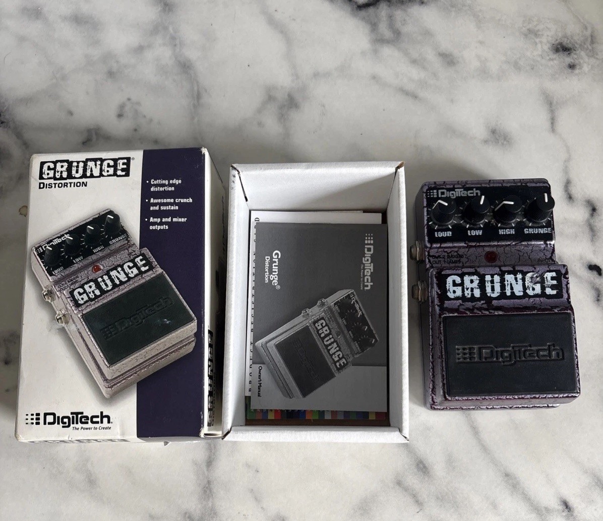 DigiTech Grunge Distortion Distortion Guitar Effect Pedal for sale