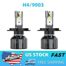 2x H49003 Led Headlight Bulb Conversion Kit Highlow Beam Super Bright 6500k