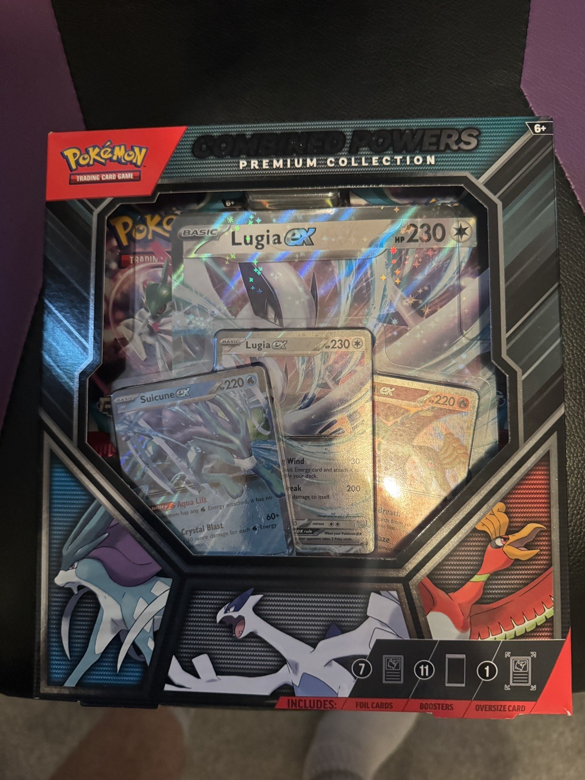 SEALED POKEMON COMBINED POWERS PREMIUM COLLECTION BOX Lugia 