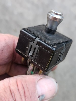 ITT Jabsco boat marine search spot light Searchlight Switch Assembly Good