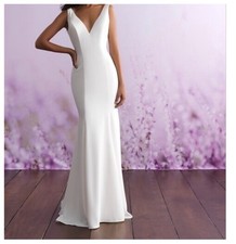 Allure Bridals Romance Wedding Dress 3101 Size 6 *Altered*