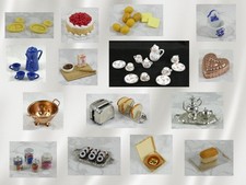 dollhouse/miniature assorted kitchen/dining  food accessories