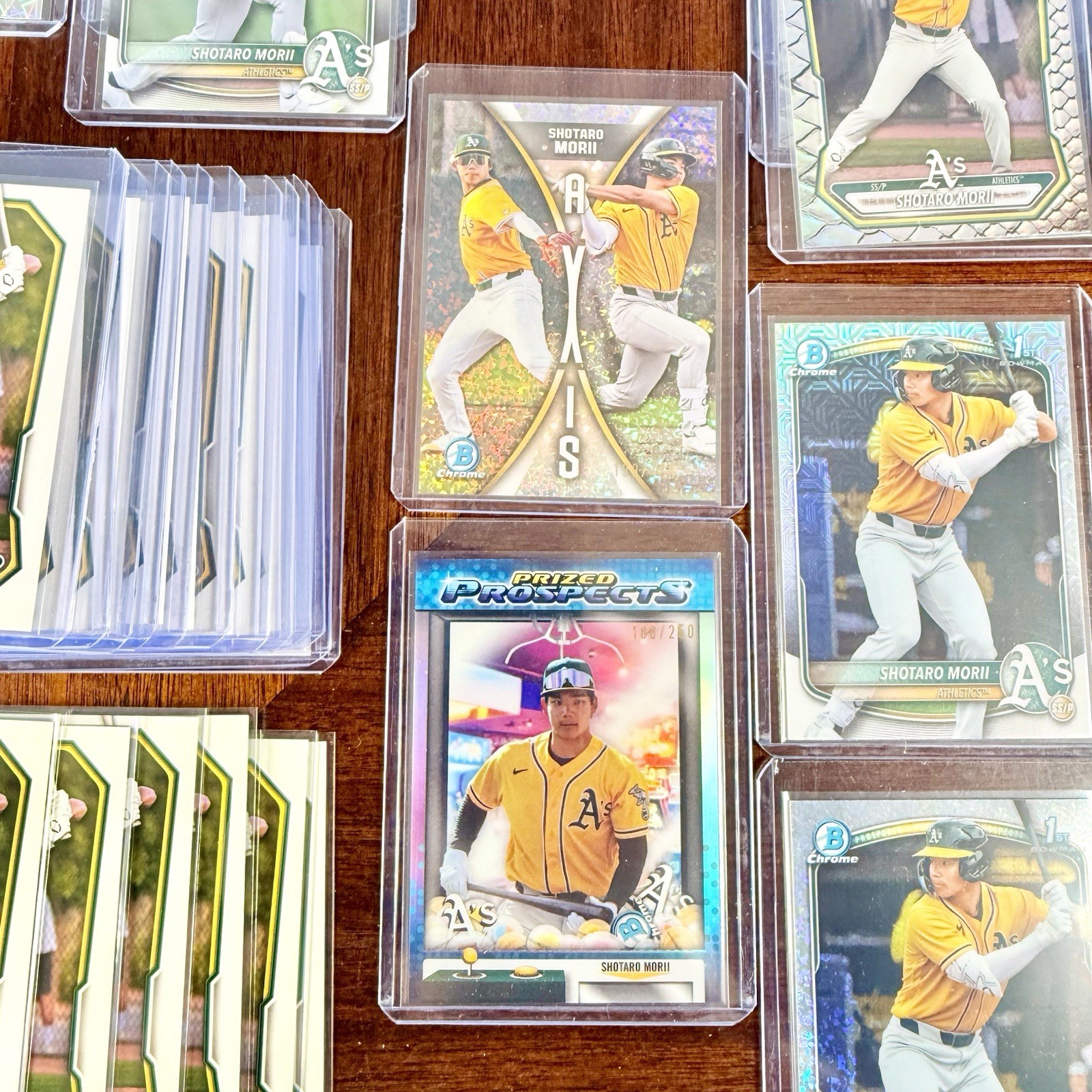 HUGE LOT (115) SHOTARO MORII Auto, Refractor, PSA 10, KANJI, Ball, Next Ohtani view 12