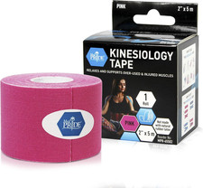 Body Tape for Muscle Pain Relief, Uncut 2In X 16.4Ft Kinesiology Roll, Breathabl 1.65 per gallon