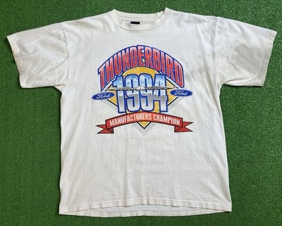 Vintage 90s Ford Thunderbird T Shirt Mens XL Single Stitch 1994 Manufacturers
