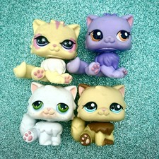 Hasbro LPS Littlest Pet Shop Lot 4 Persian Cats 1771 1673 15 878 Kittens