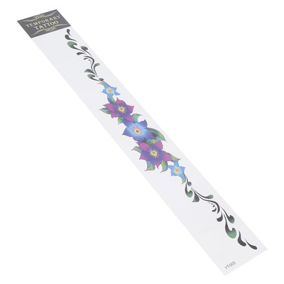 Flower Pattern Belly Tattoo Stickers Temporary Waterproof Tattoo Stickers Fo BAK