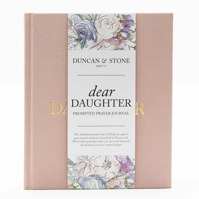 Mother Daughter Journal   Durable Dear Daughter Journal Keepsake   Linen Baby...