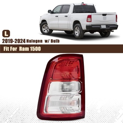 For 2019-2024 Ram 1500 Halogen Tail Light Brake Lamp w/ Bulb Driver Left Driver