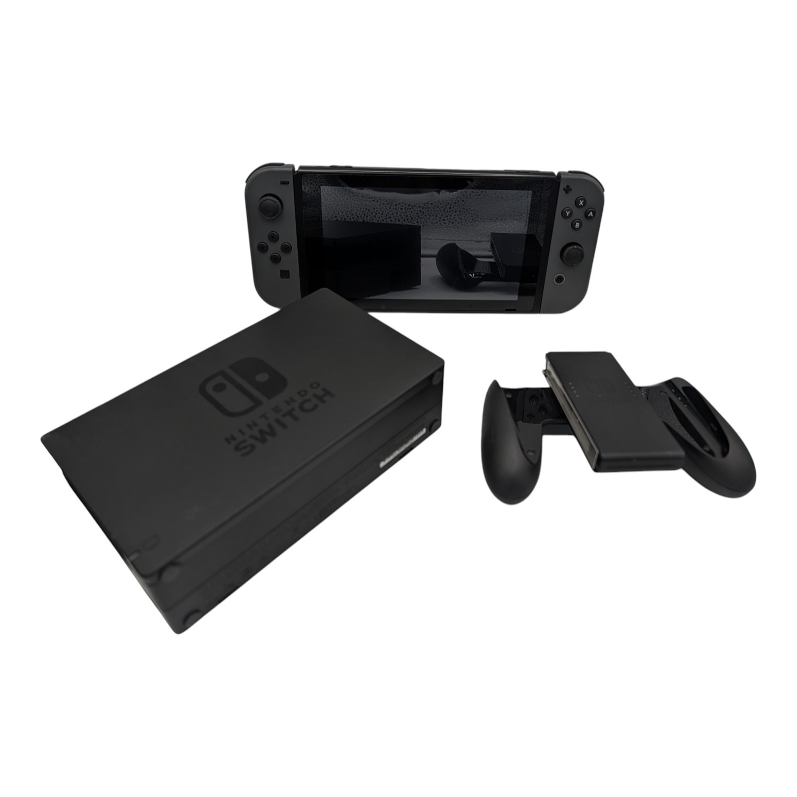 Nintendo Switch System 32GB Console Joy-Cons HAC-001 With Dock & Cables Tested