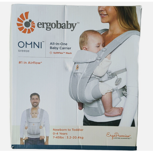 Ergobaby Omni Breeze All Carry Positions Breathable Mesh Baby Carrier