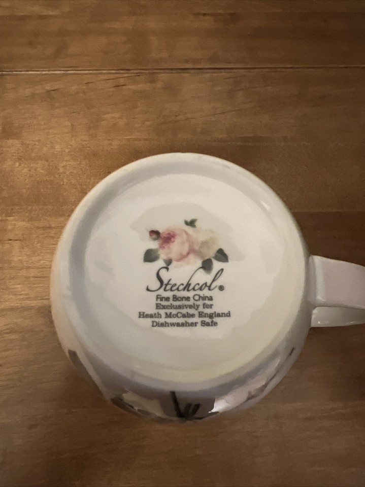 Stechcol Heath McCabe Fine Bone China Mug Floral Pattern eBay