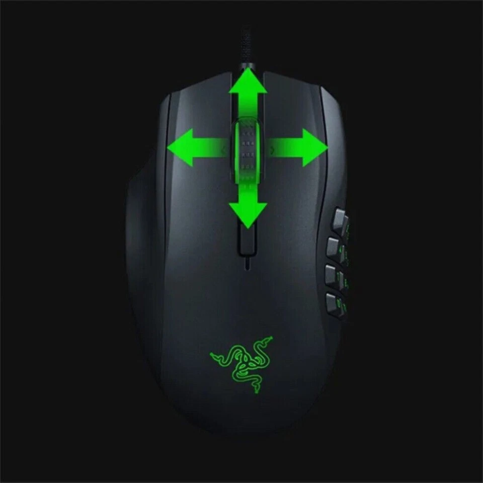 Razer Naga Left Handed MMO Edition Gaming Mouse with 12 Programmable Button - Image 4 of 4